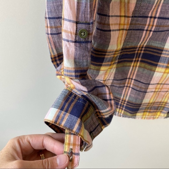 COLUMBIA Camp Henry Long Sleeve Plaid Button Shirt! Small Womens - Picture 5 of 9